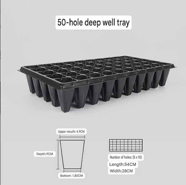 50-holes Deep Well Sowing Tray - Image 3
